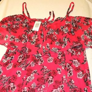 Torrid off the shoulders top size 1